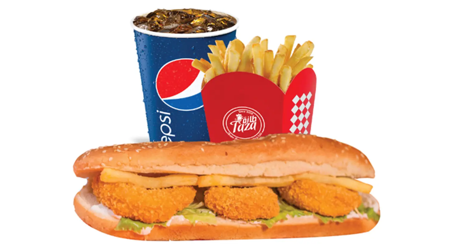 Shrimp 9inch Samooli Sandwich Meal
