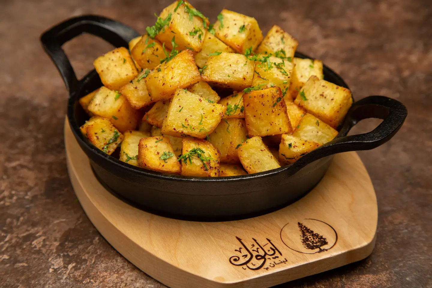 بطاطس ثوم