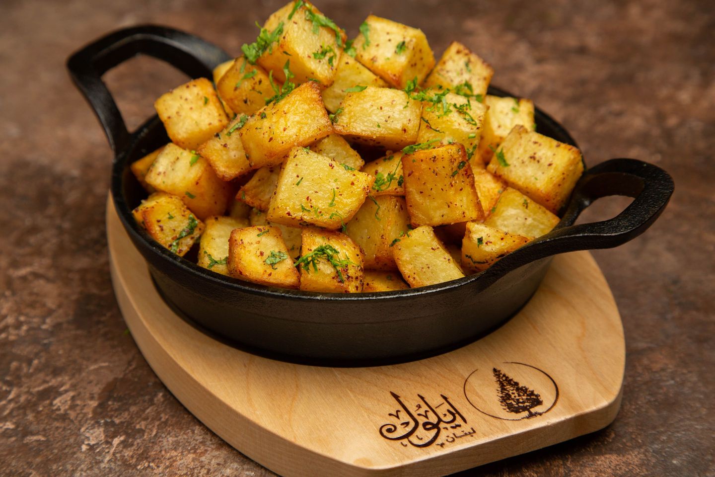 بطاطس ثوم