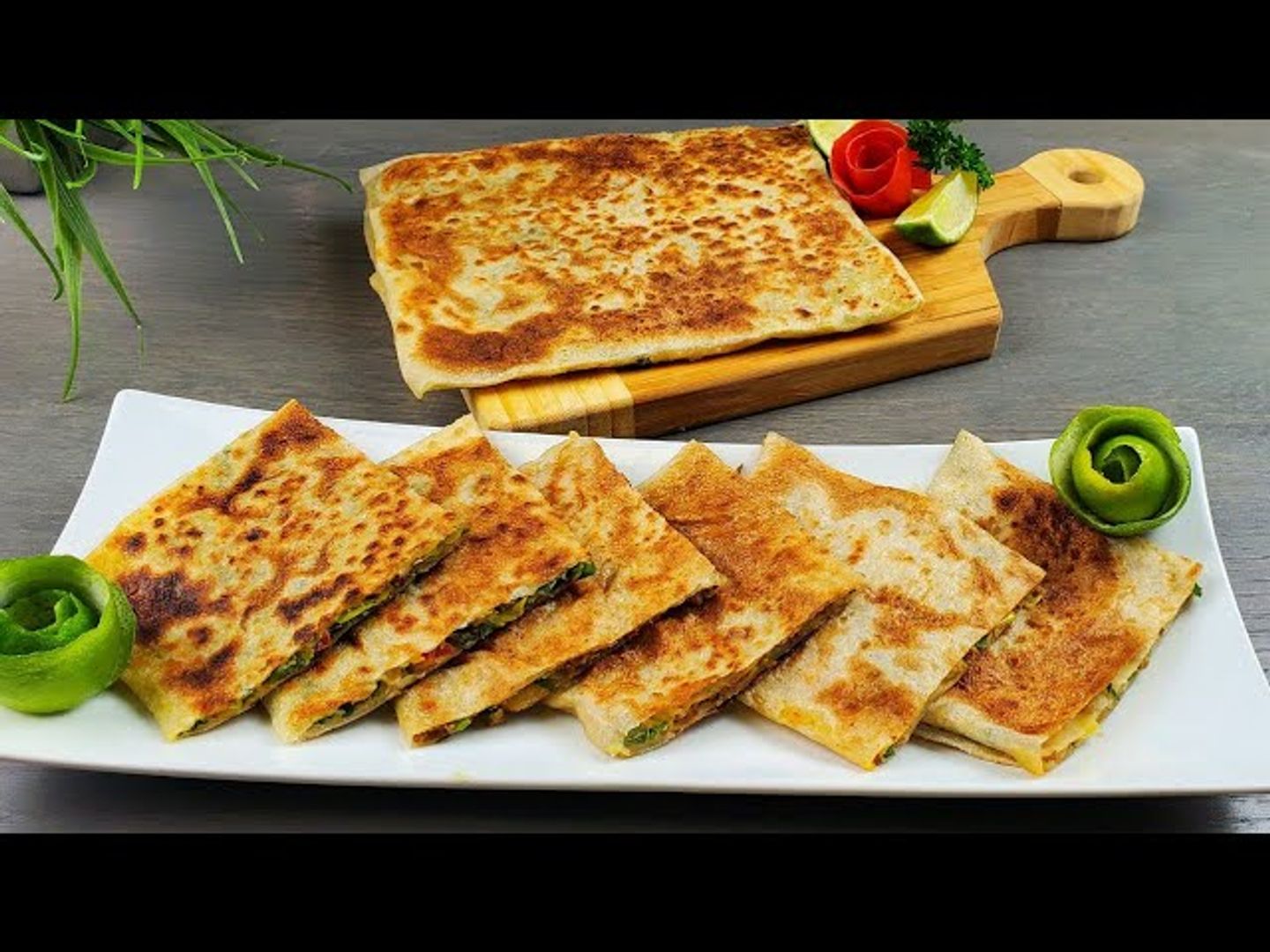 مطبق حلو جبن دبل