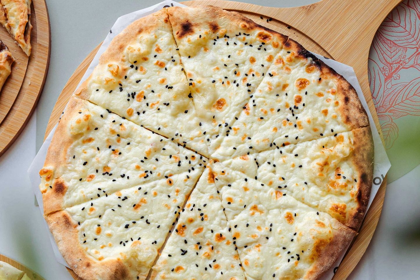 Cheese And Zaatar Manakeesh