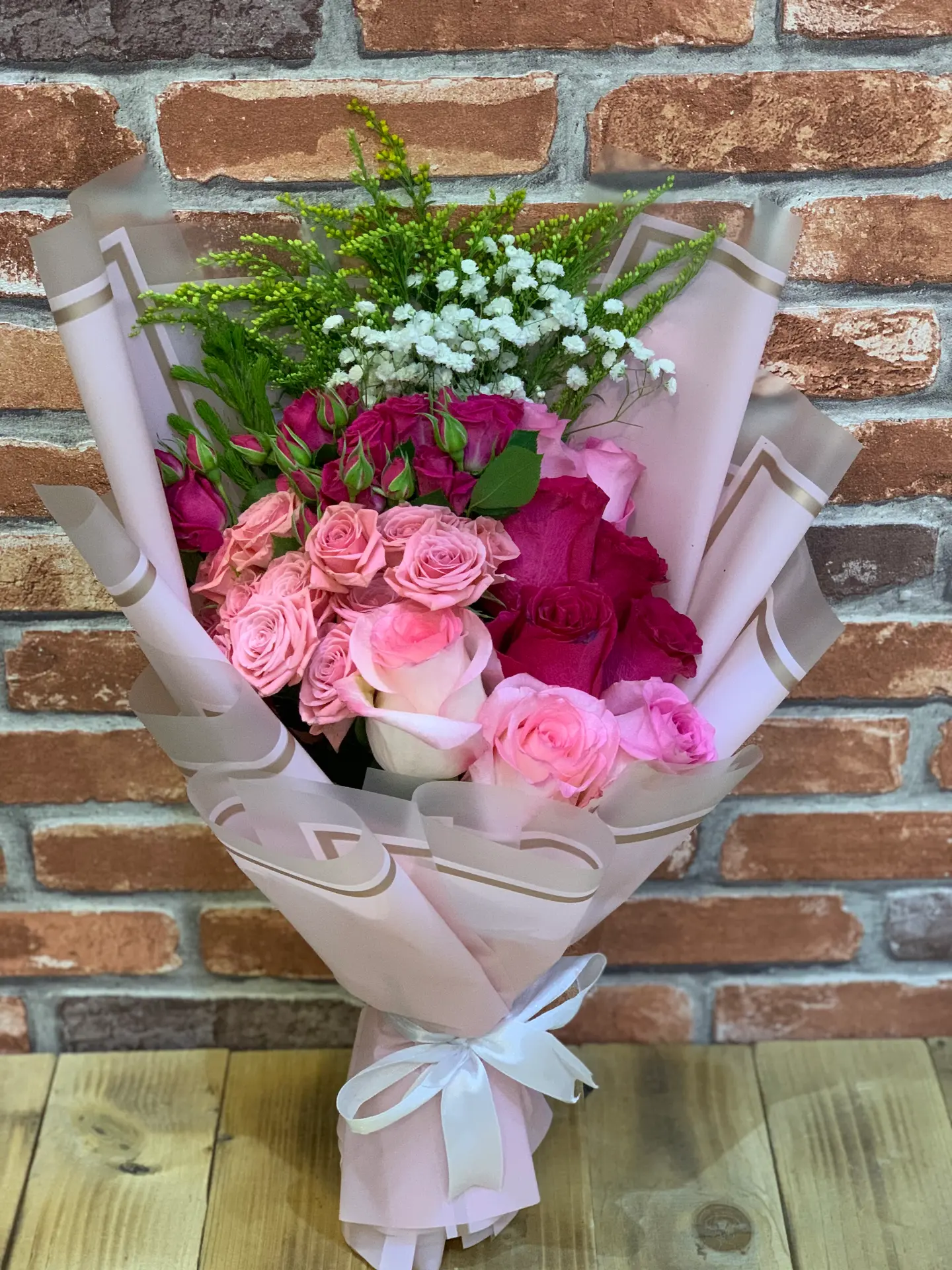 البوكيه الوردي