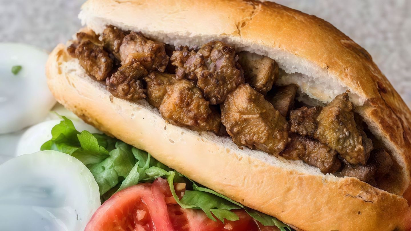 ساندوتش كبده