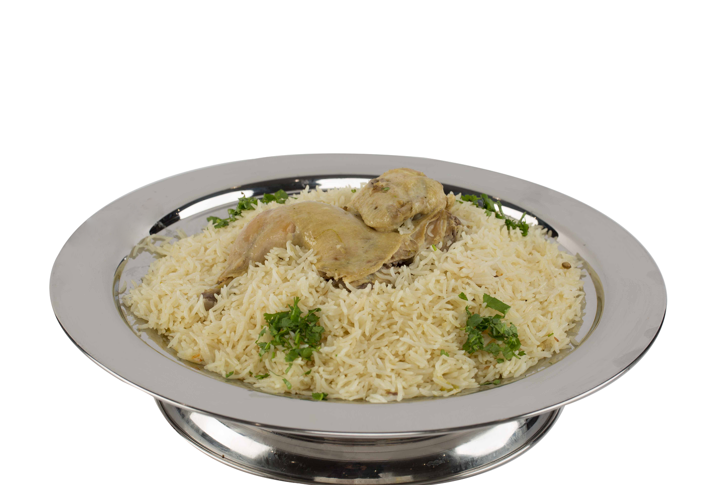 نص حبة كبسة دجاج