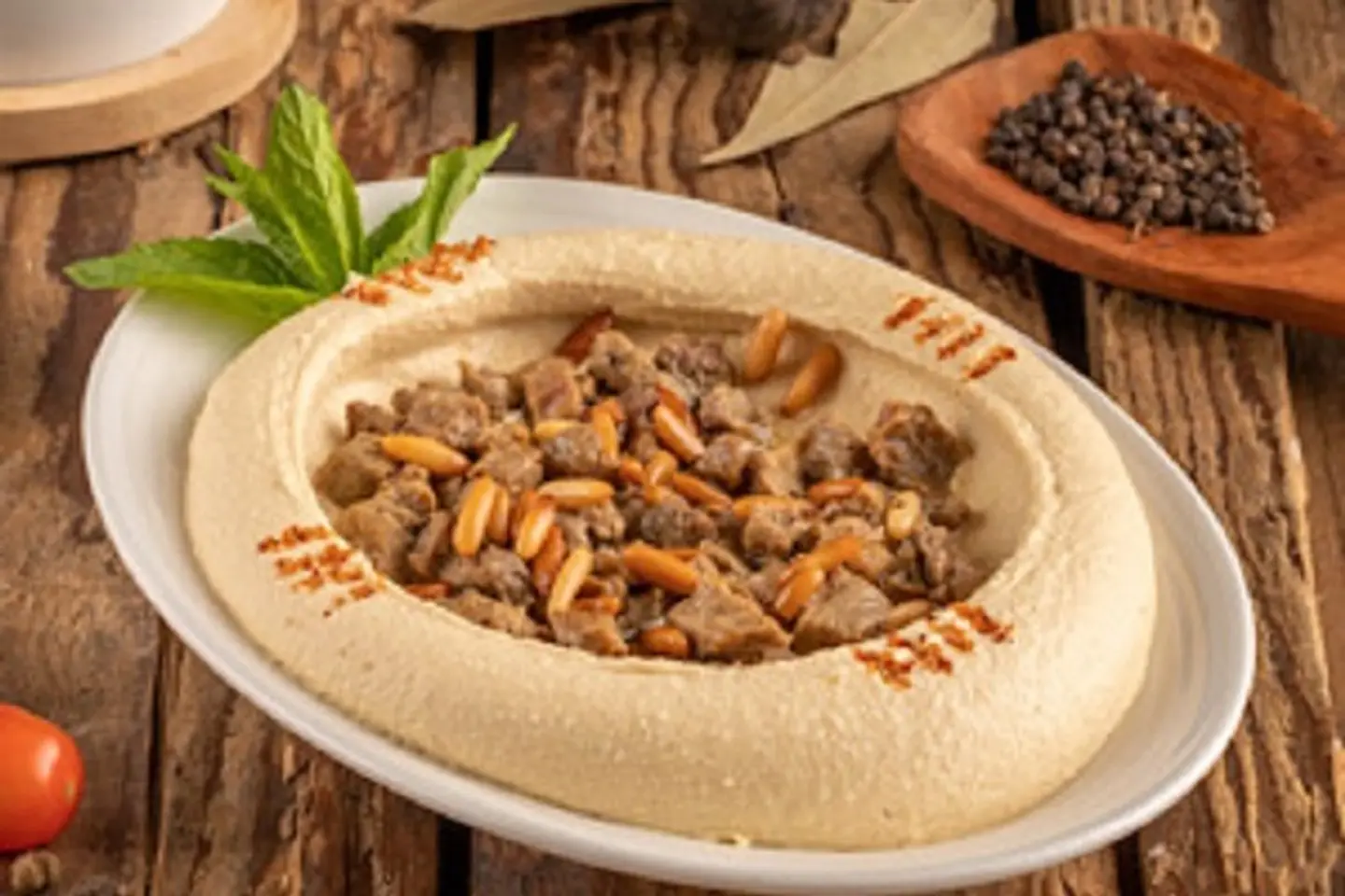 حمص باللحمة