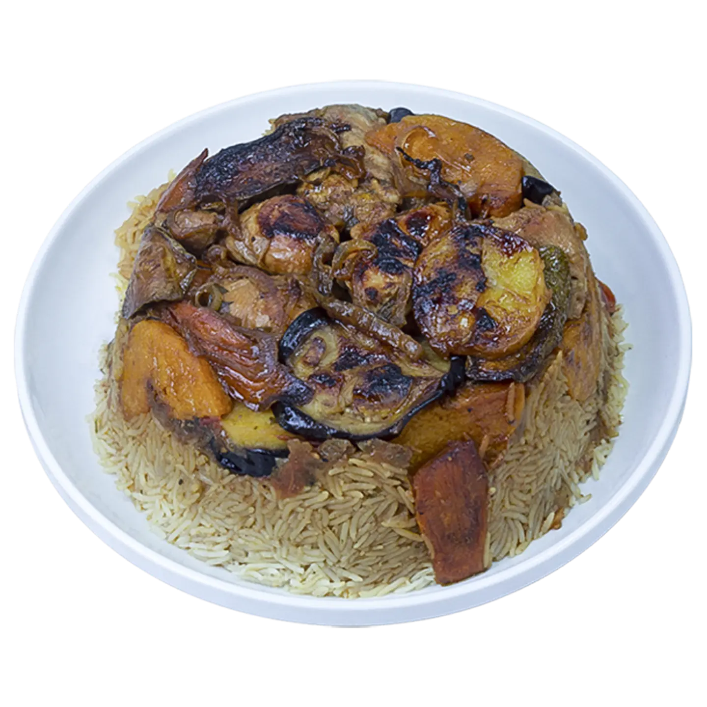 مقلوبة - ½ حبة مقلوبة