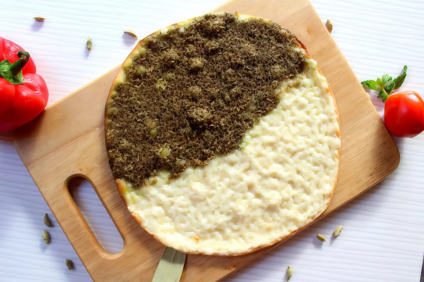 جبنة بالزعتر