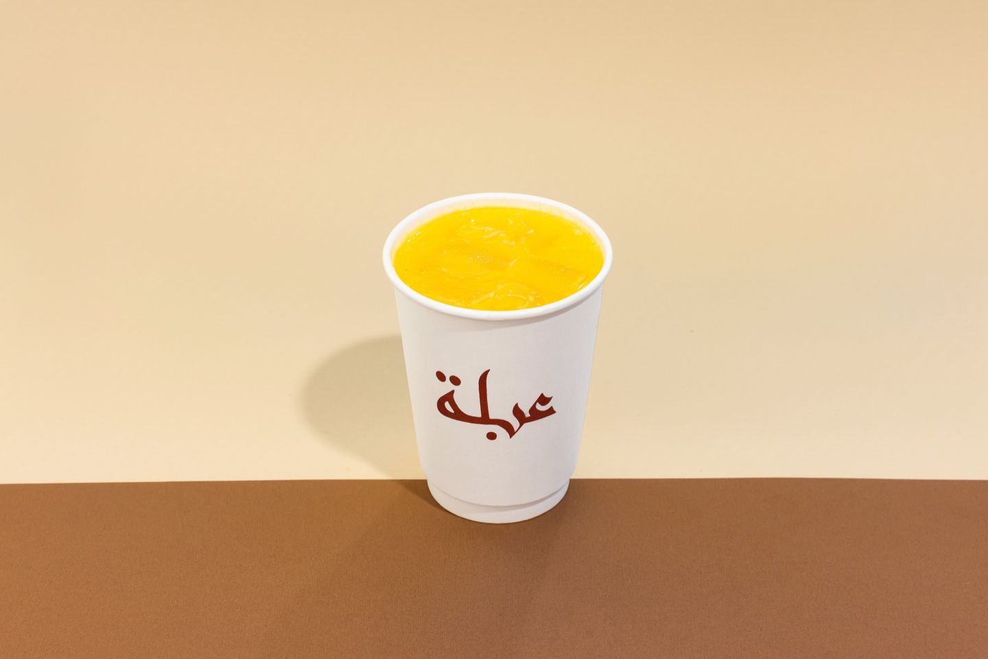 عصير برتقال طازج