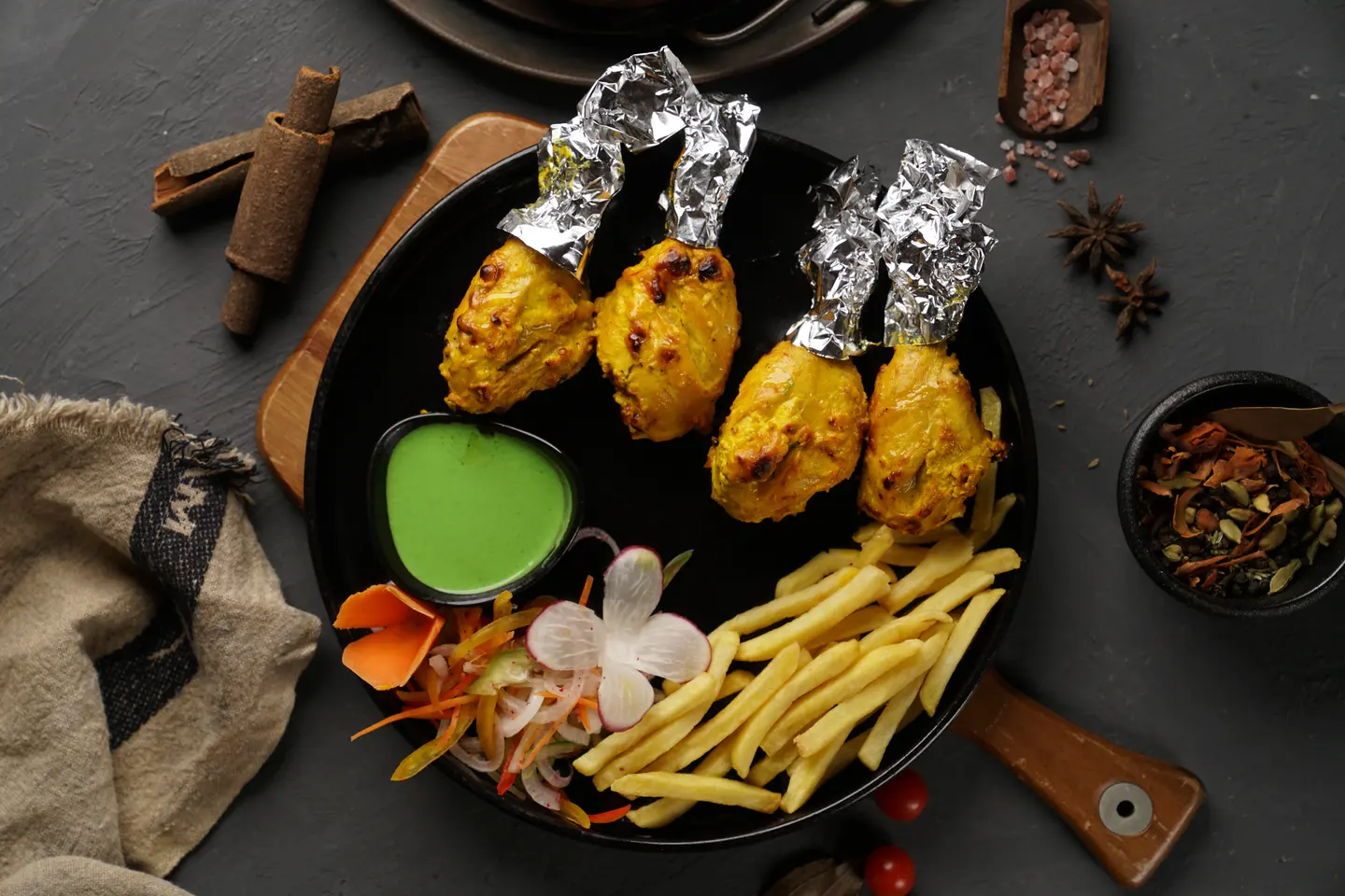 Chicken Tangdi Kebab