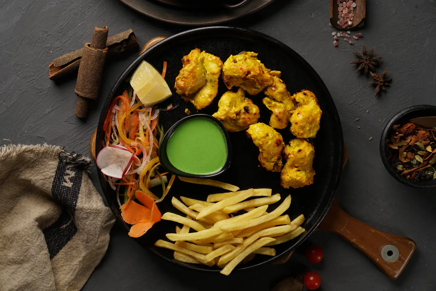 Chicken Reshmi Kabeb