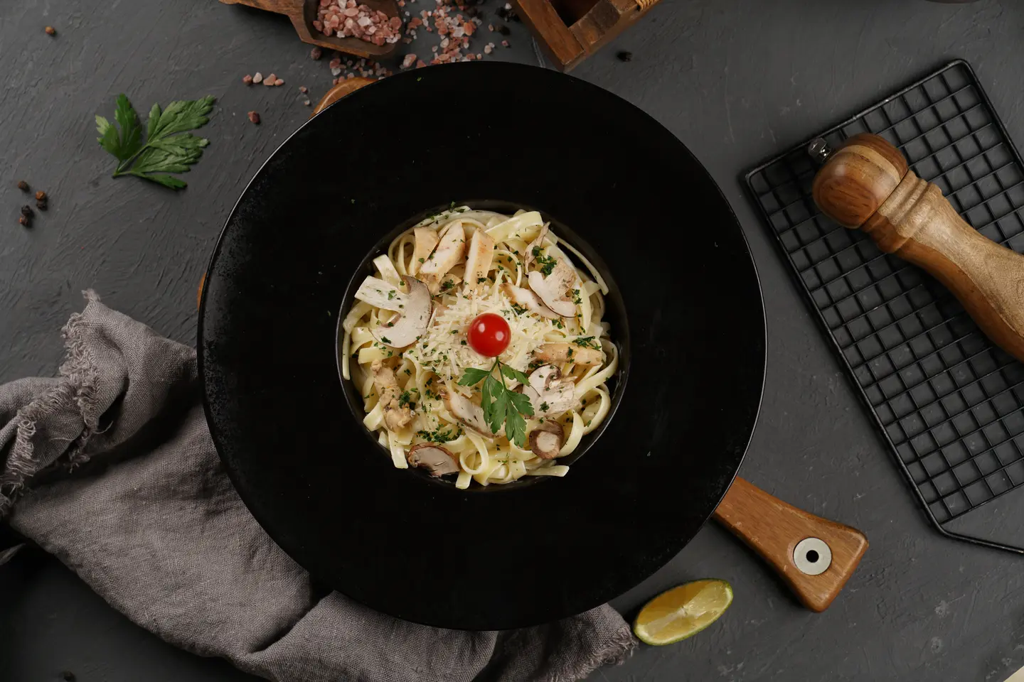 Fettucini Chicken