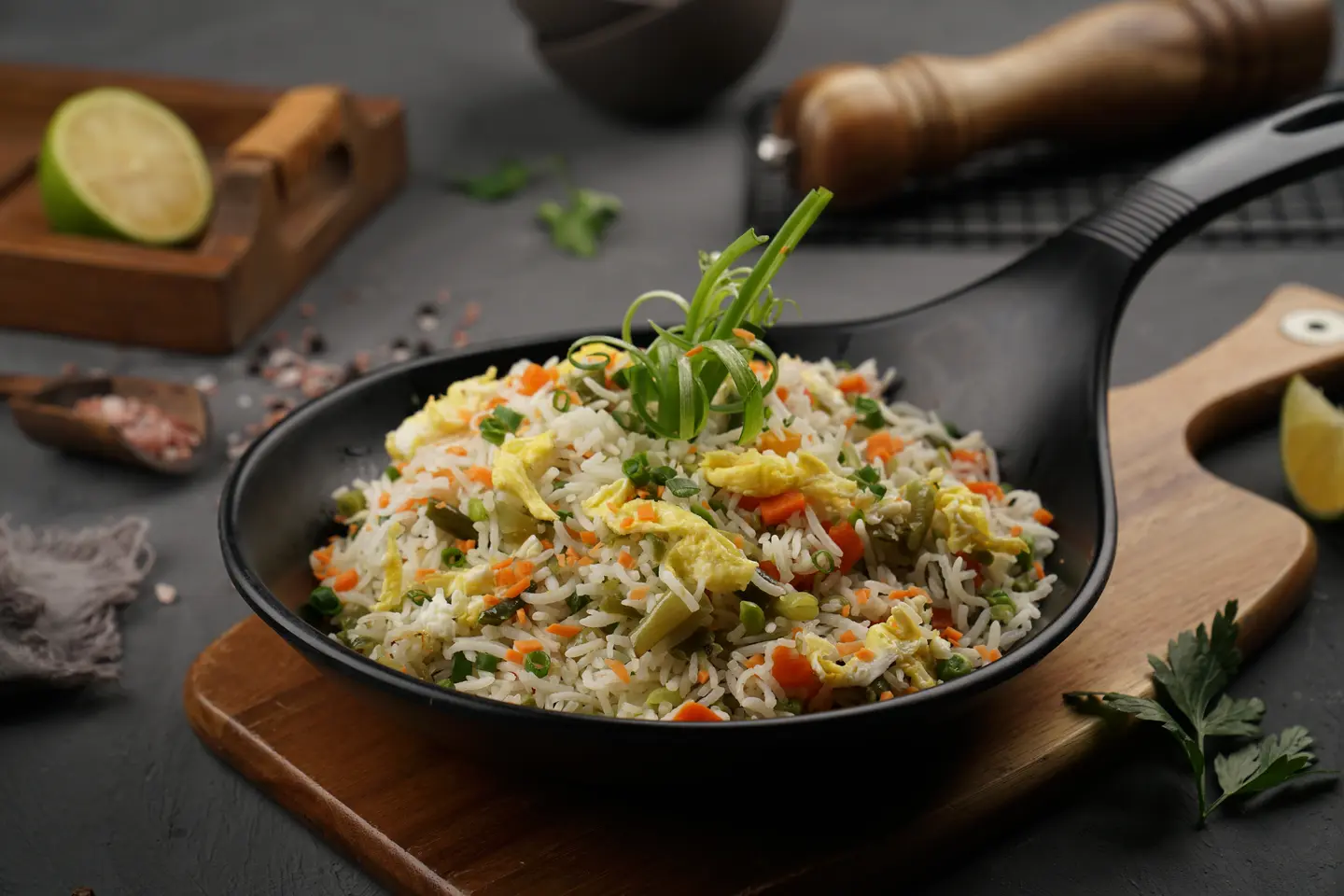 Egg And Veg Fried Rice