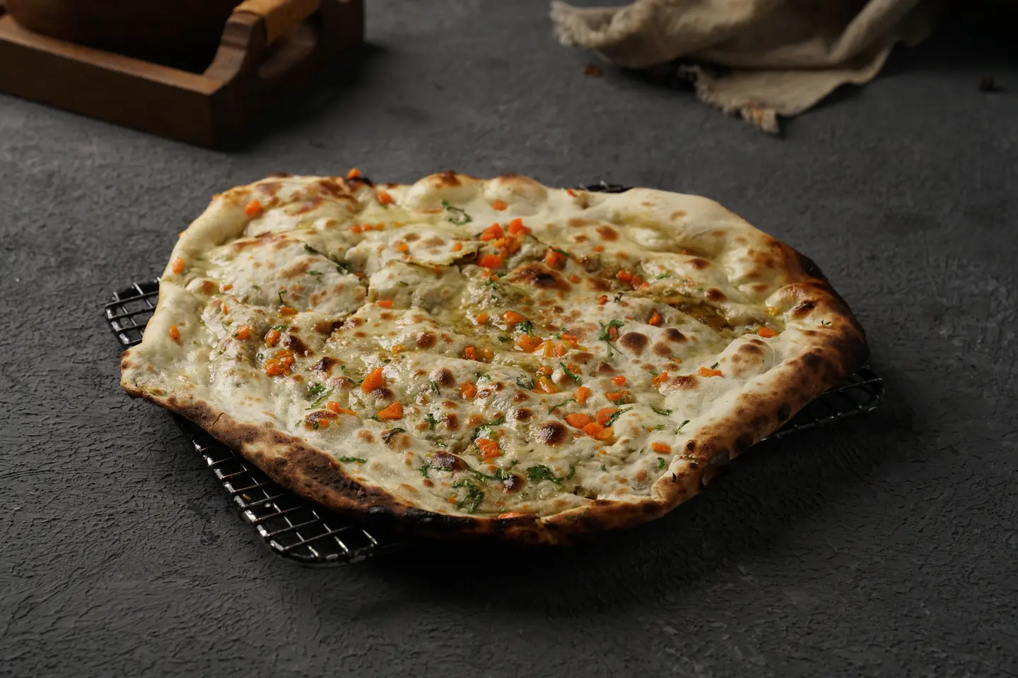 Keema Naan With Meat