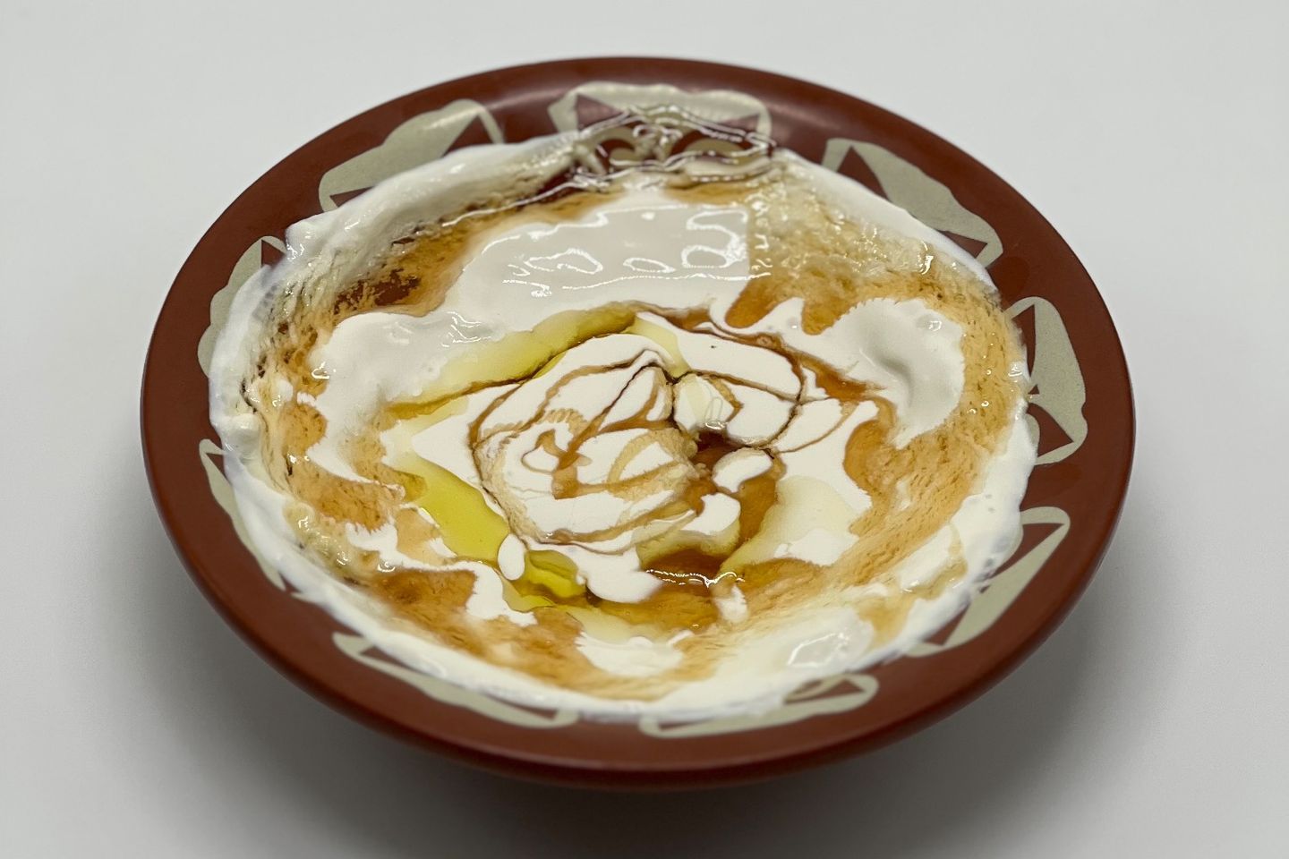 Labneh Honey Plate