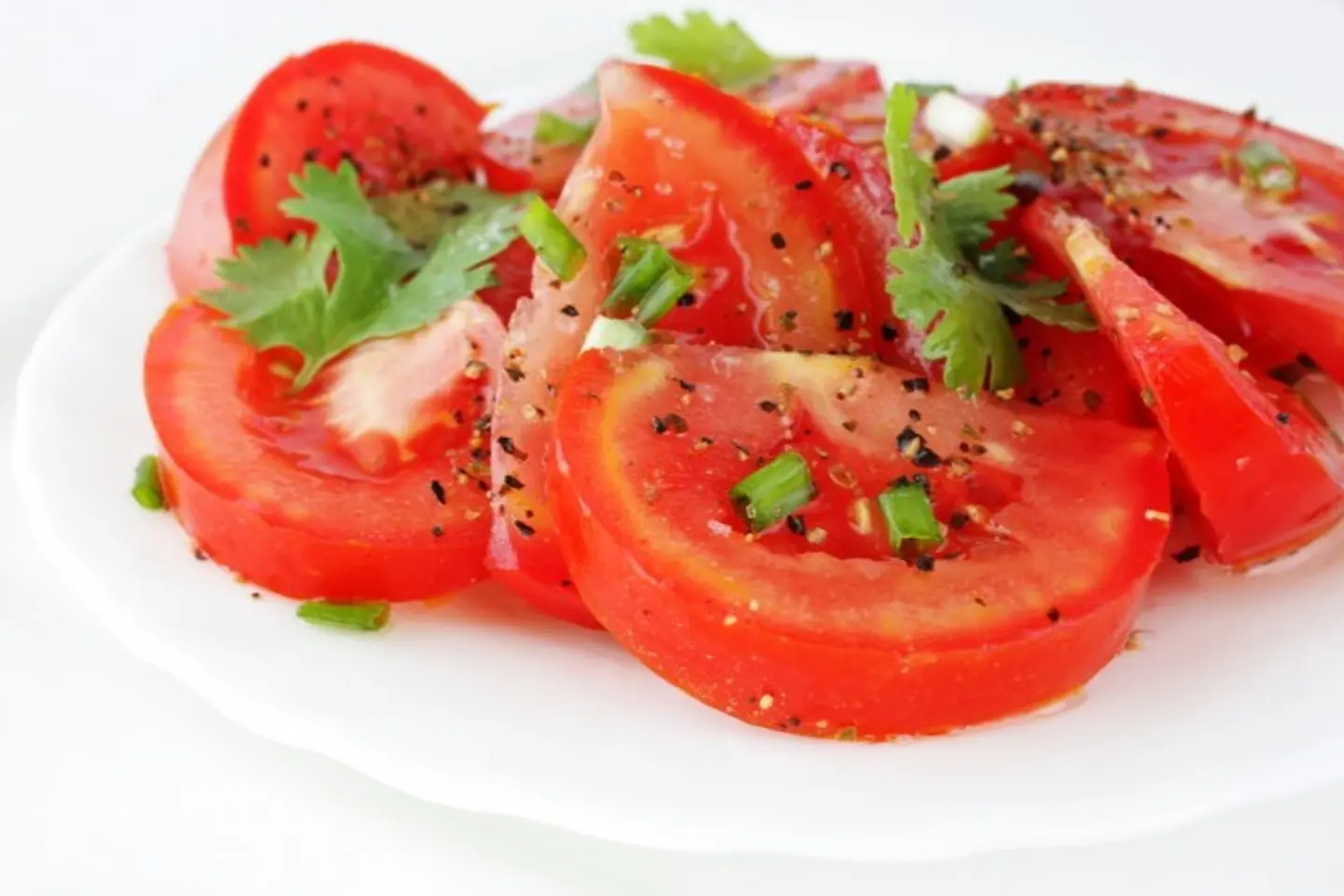 Grilled Onion And Tomato