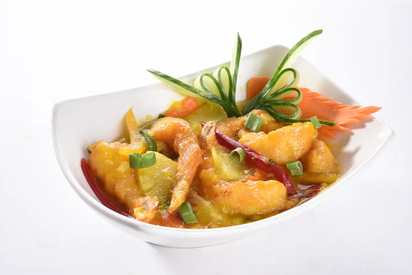 Sweet Lemon Shrimps