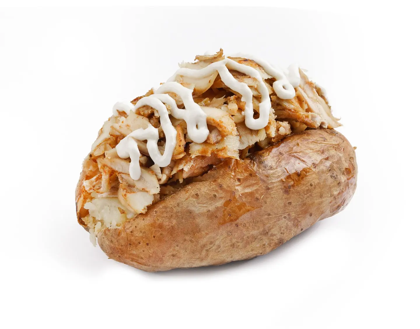 Baked Potato With Chicken