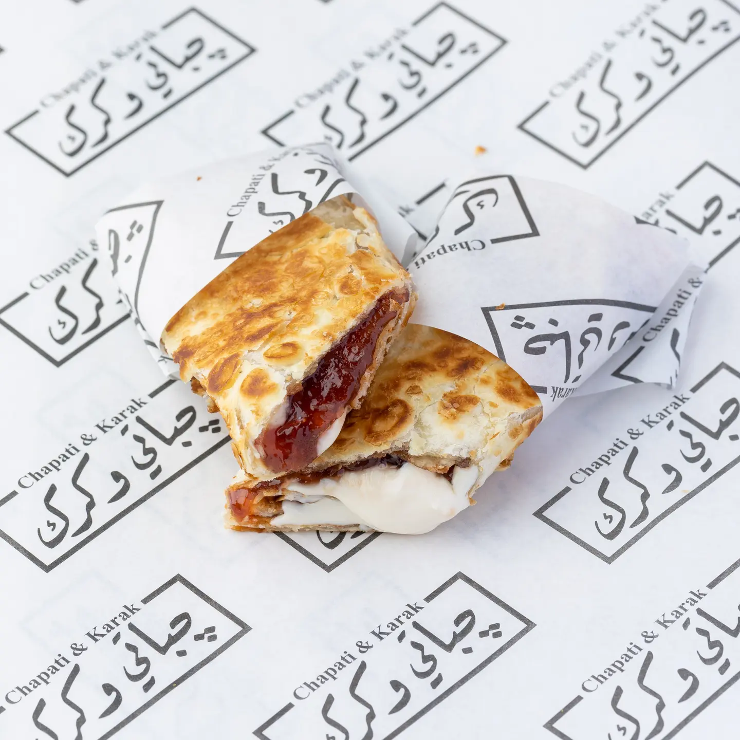 Jam Cheese Chapati