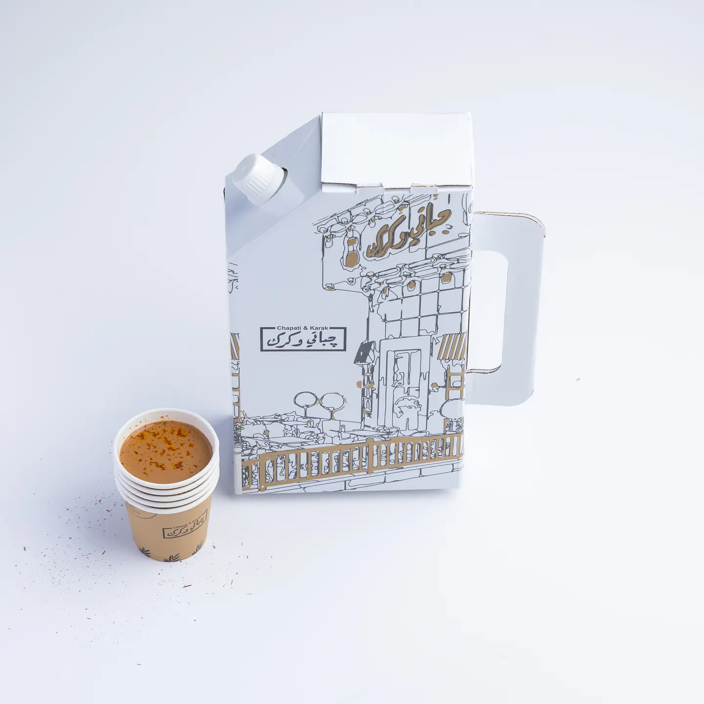 Saffron Karak Box