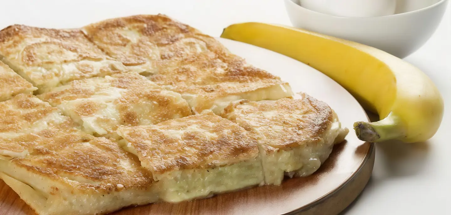 Sweet Mutabbak With Banana