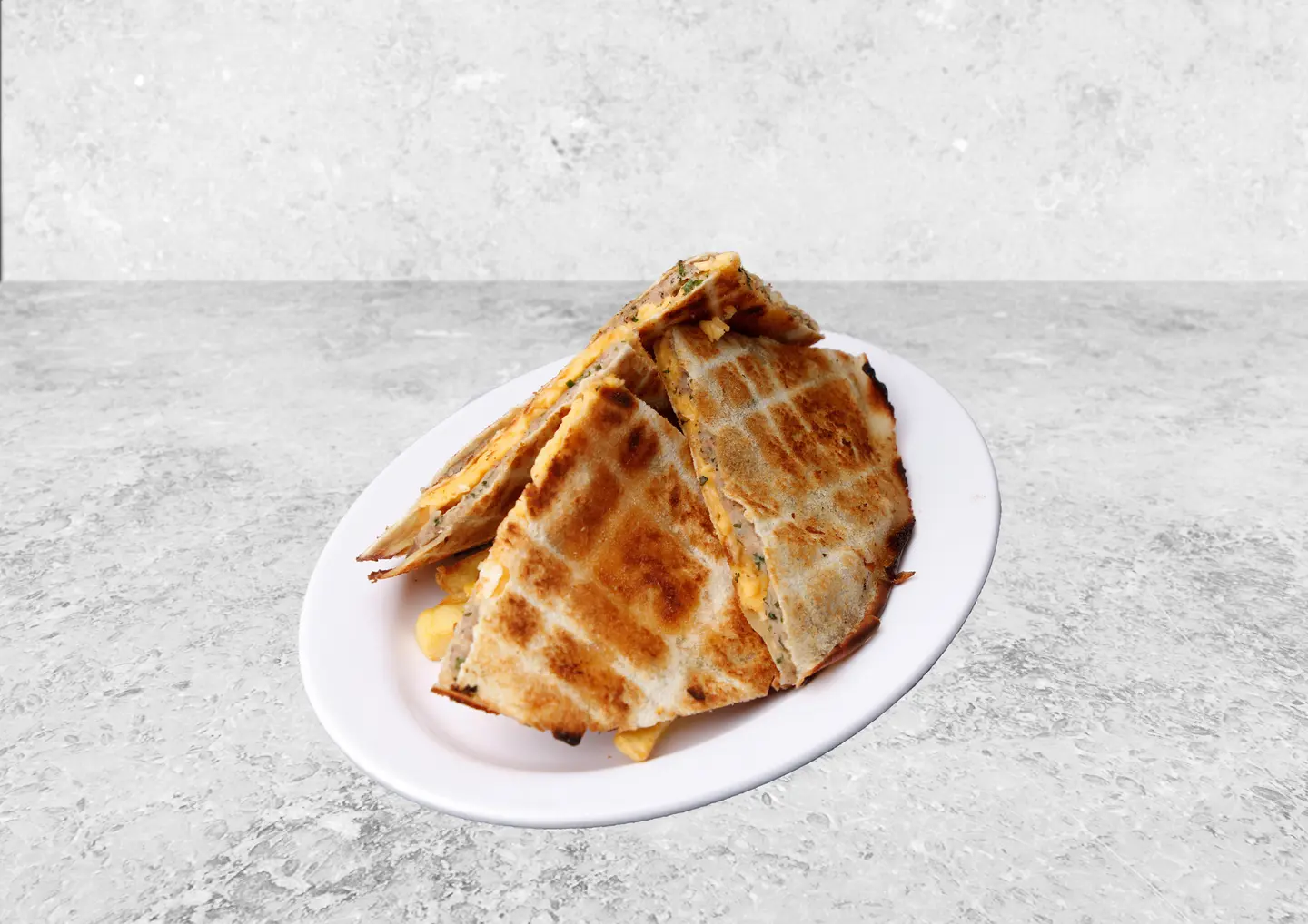 Meat Arais With Cheese