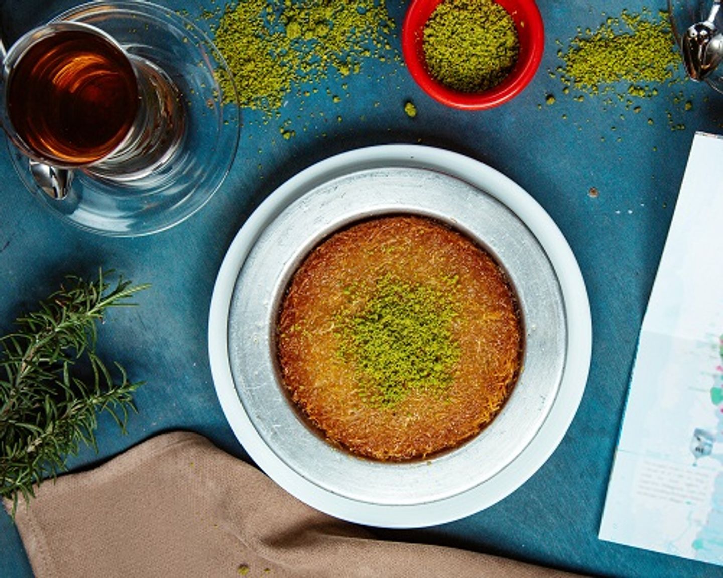 كنافة قشطة