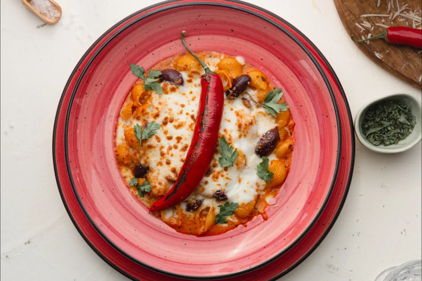 Spicy Pink Pasta