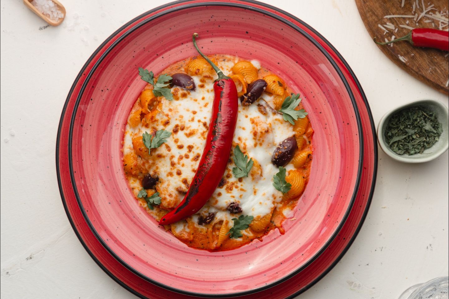 Spicy Pink Pasta
