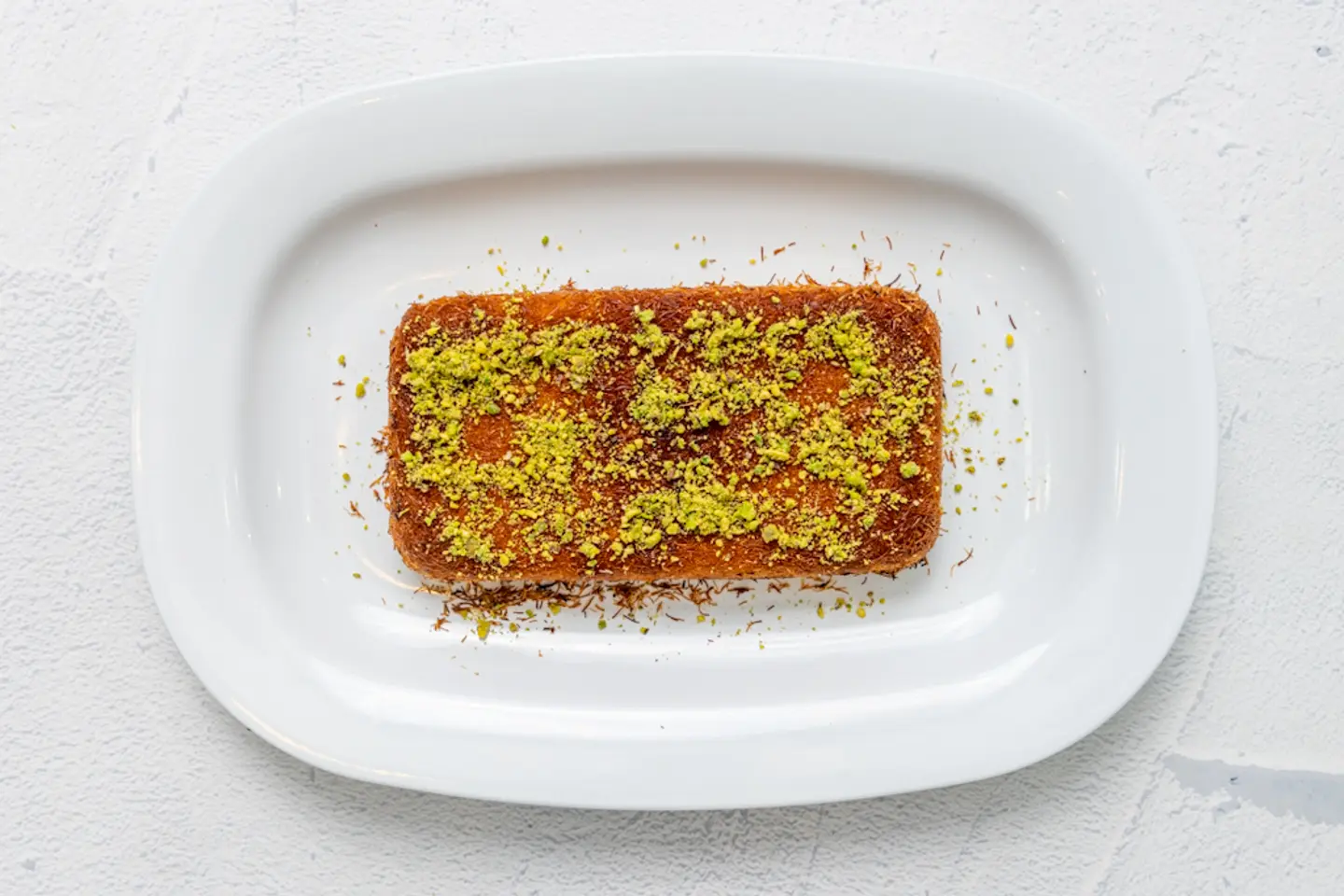 Pistachio Rectangular Kunafah
