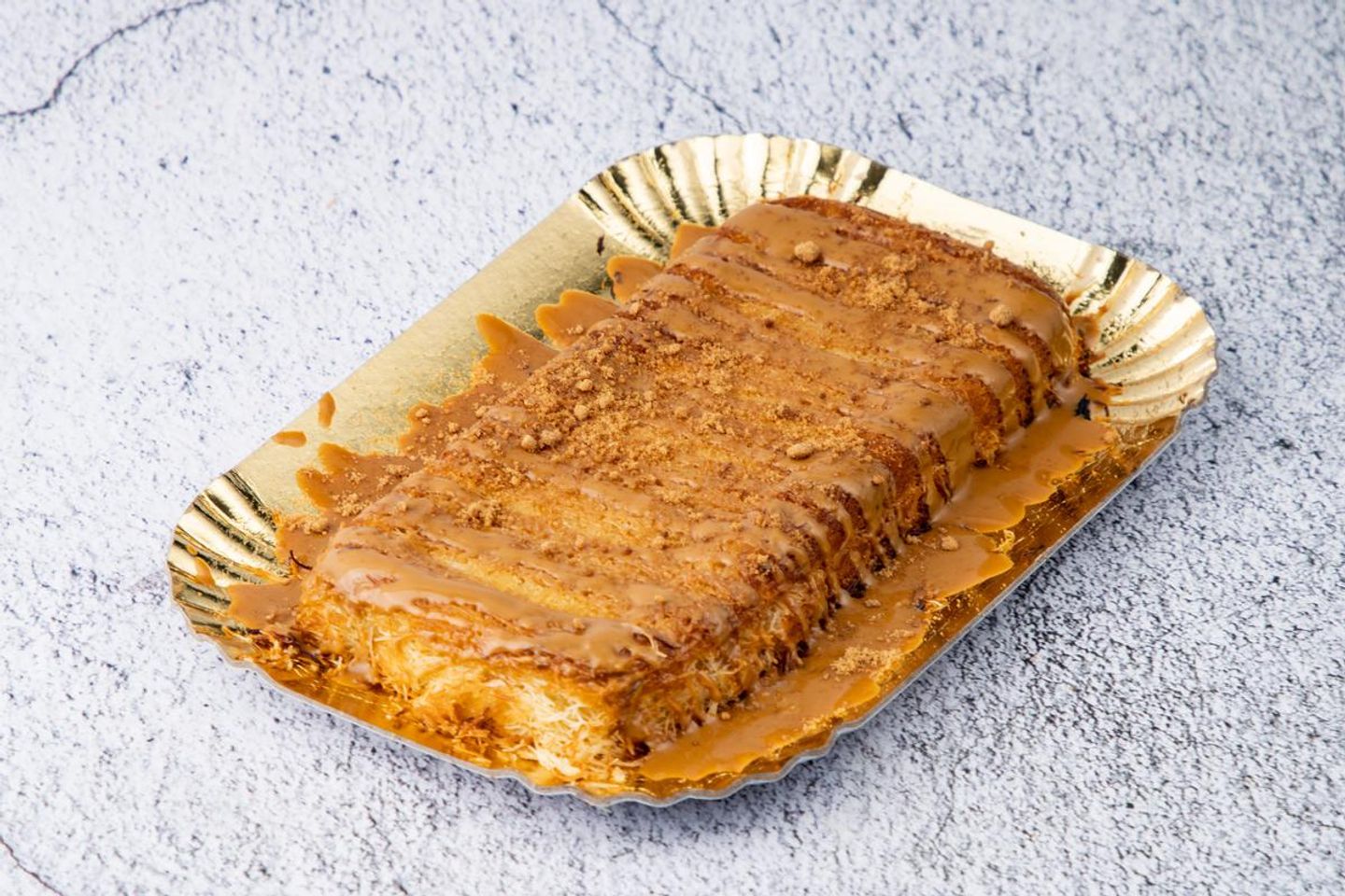 كنافة مستطيلة لوتس