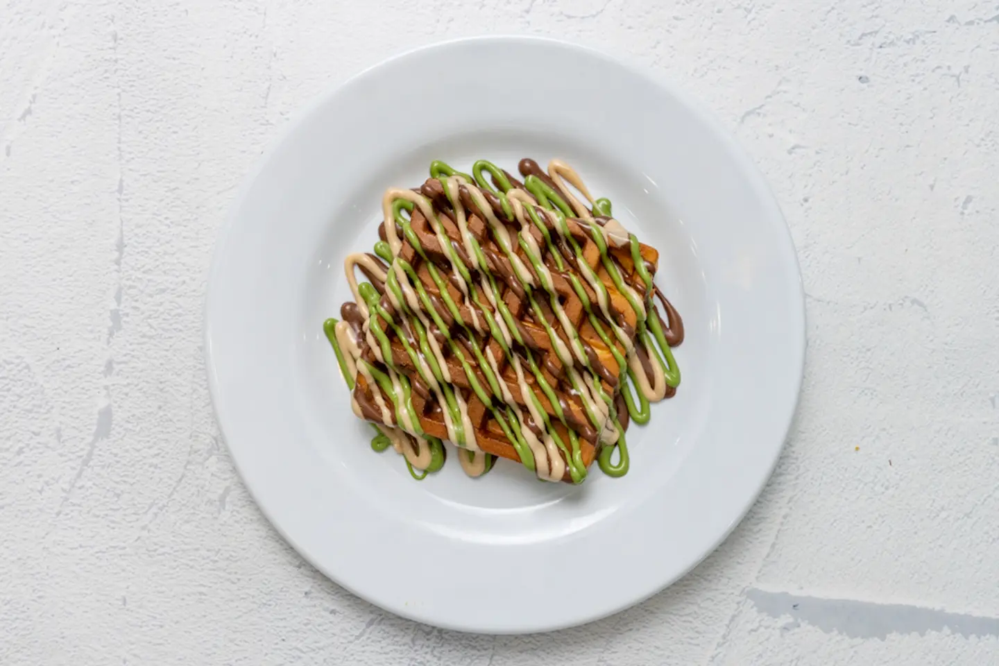 Pistachio Waffle