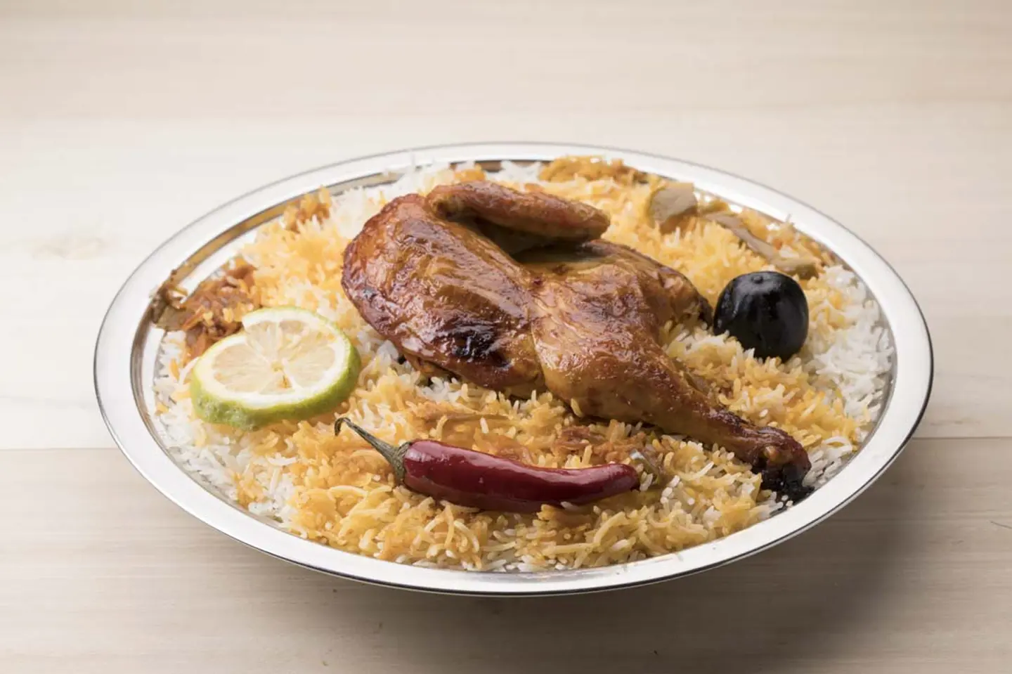 Half A Baked Roasted Chicken Mashkhool