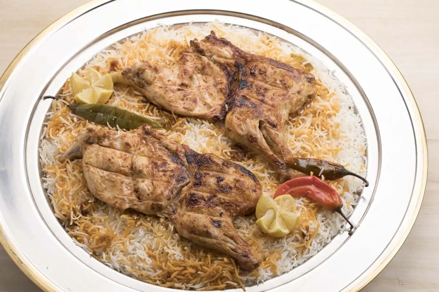 مشخول دجاج مشوي