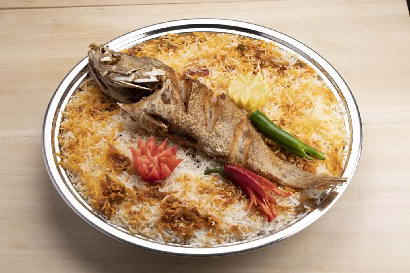 مشخول هامور مقلي