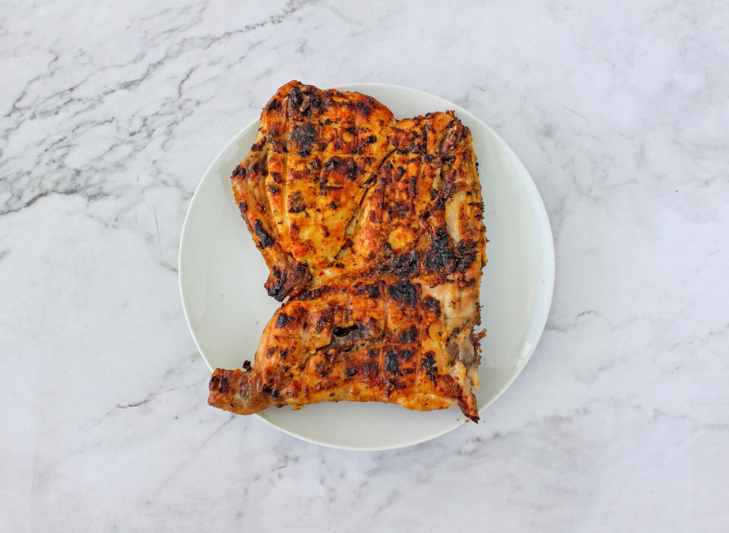 Whole Chicken On Charcoal Without Rice