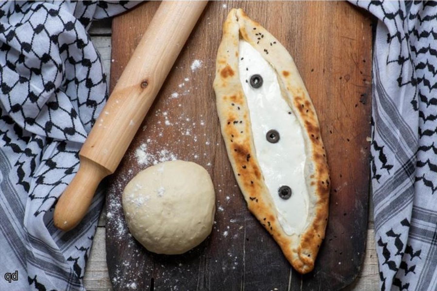 Labneh Olive Pie