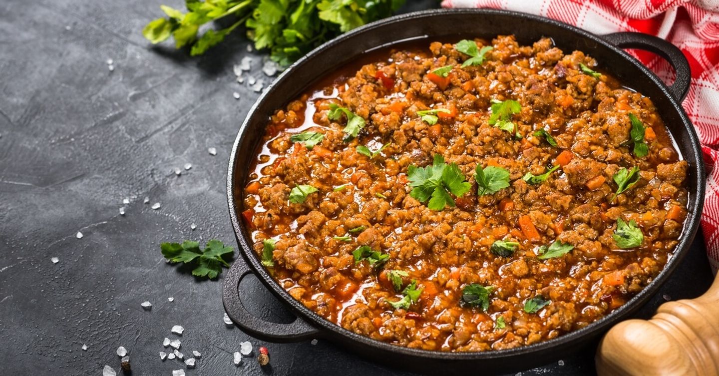 Ground Beef Hamsa