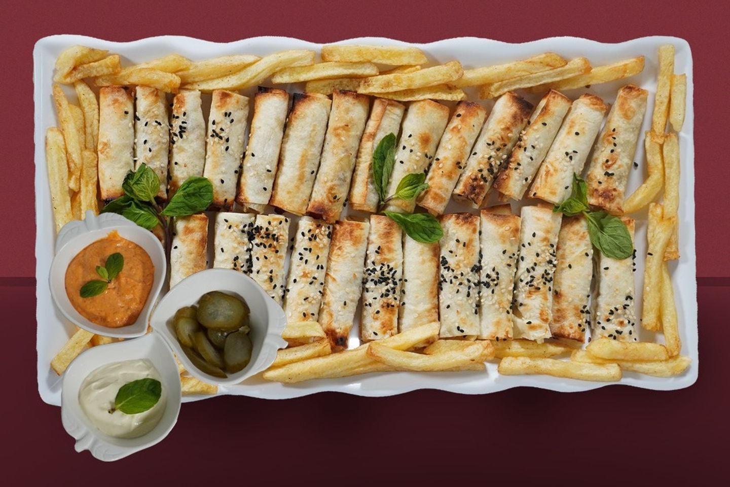 أصابع شاورما صغير