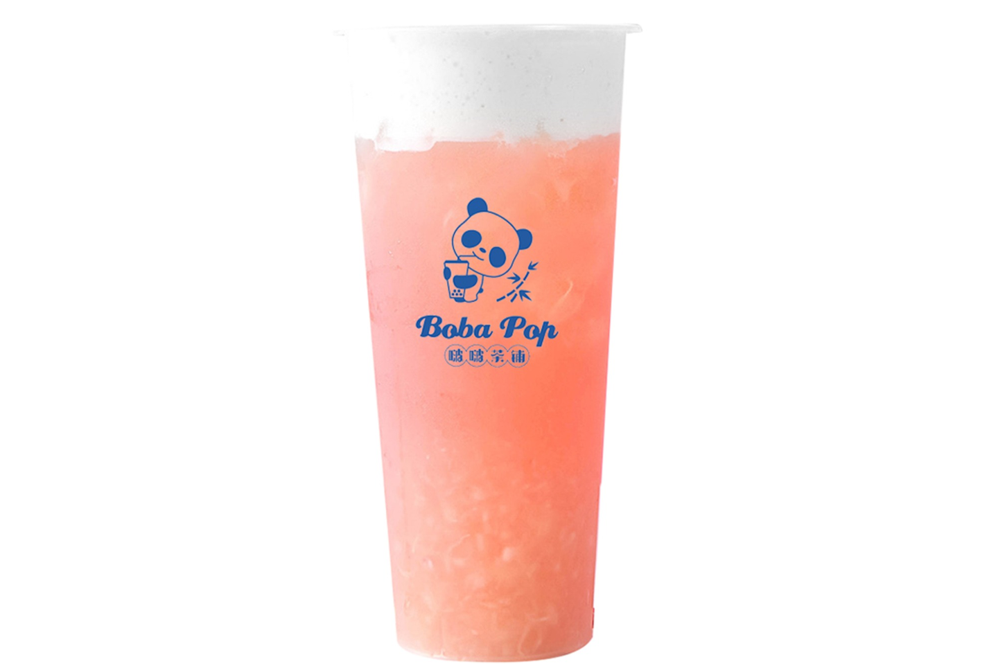 Peach Smoothie With Cream Cheese Mousse