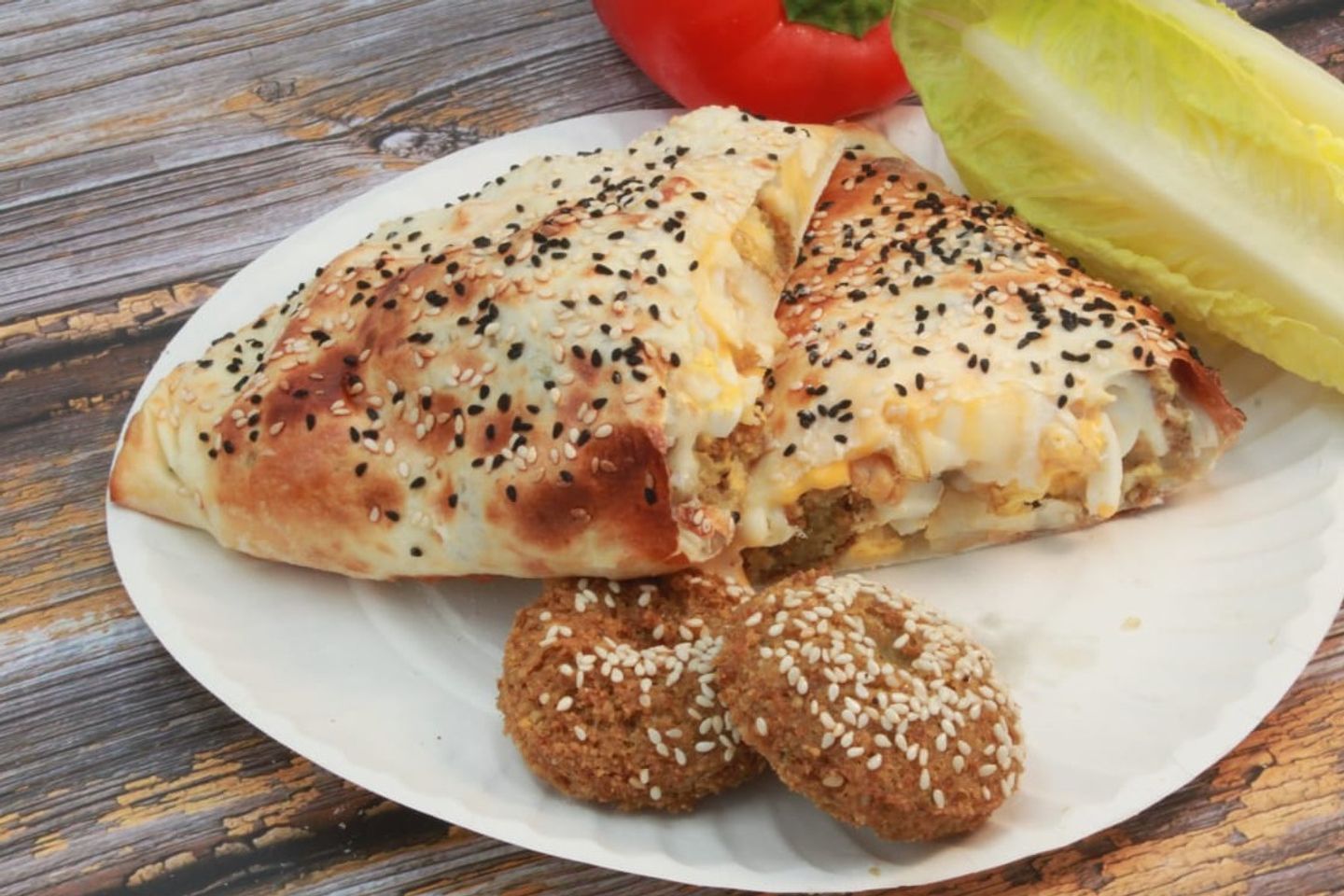 فطيرة الفلافل