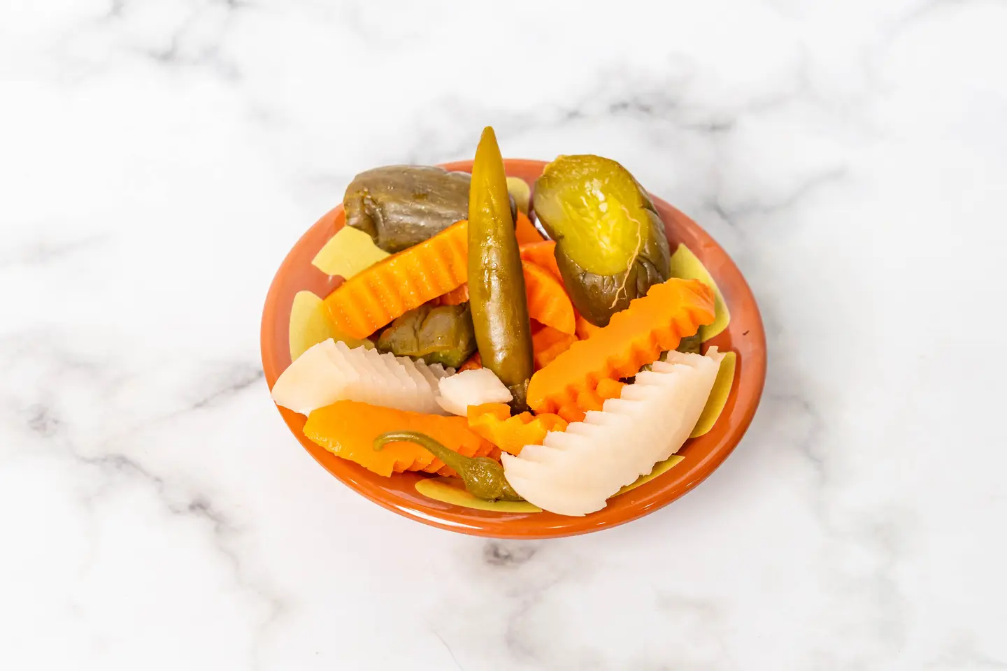 صحن طرشي مشكل