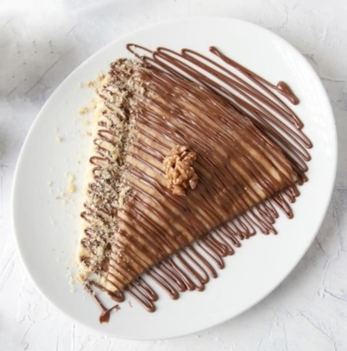 Nutella With Oreo Crepe
