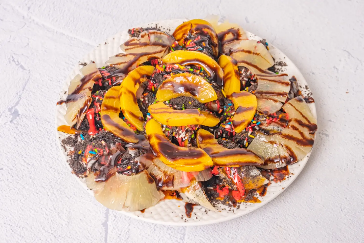 Nutella With Fruits Crepe