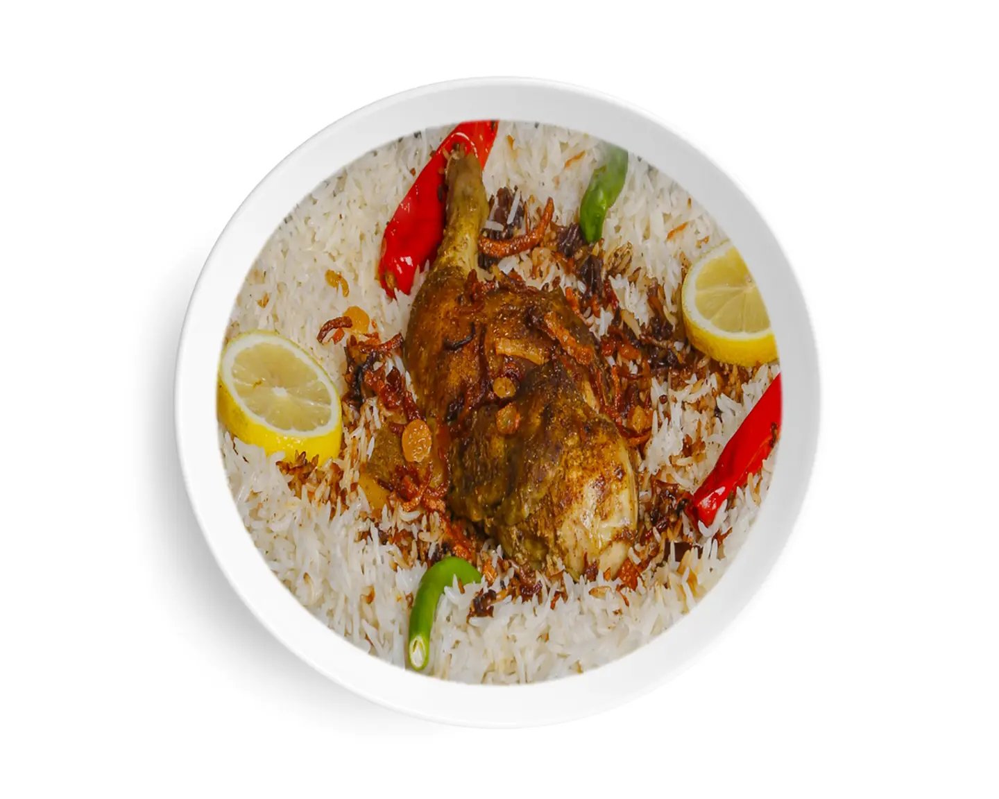 Madfon With Rice - Half Chicken