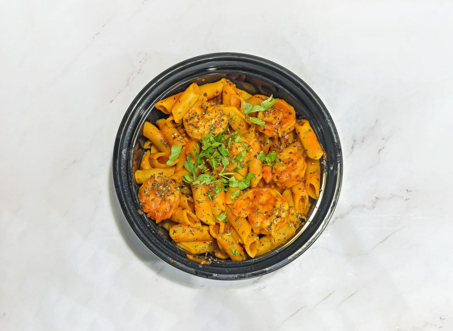 Shrimp Pasta With Red Sauce