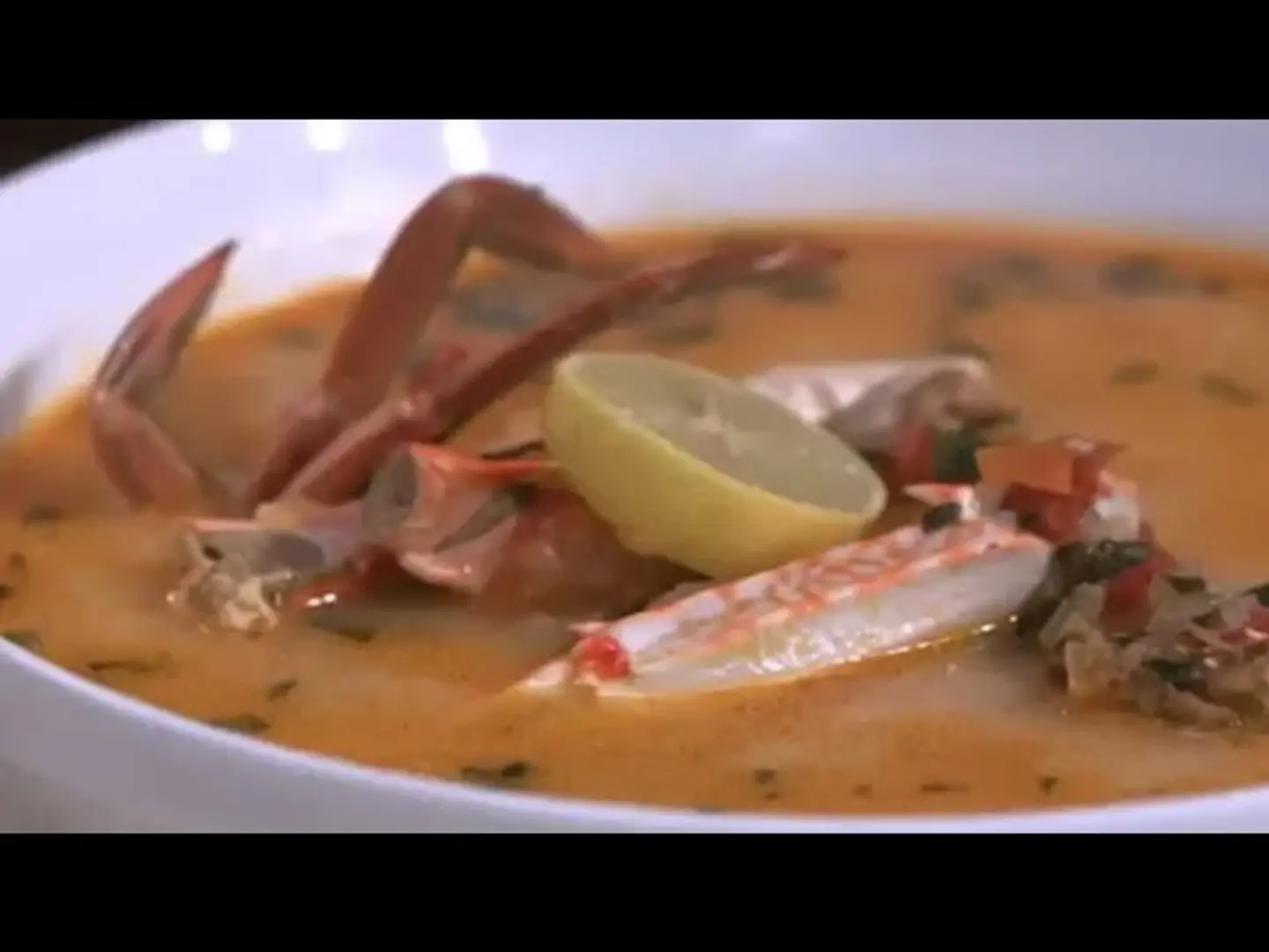 شوربة كابوريا بالروبيان