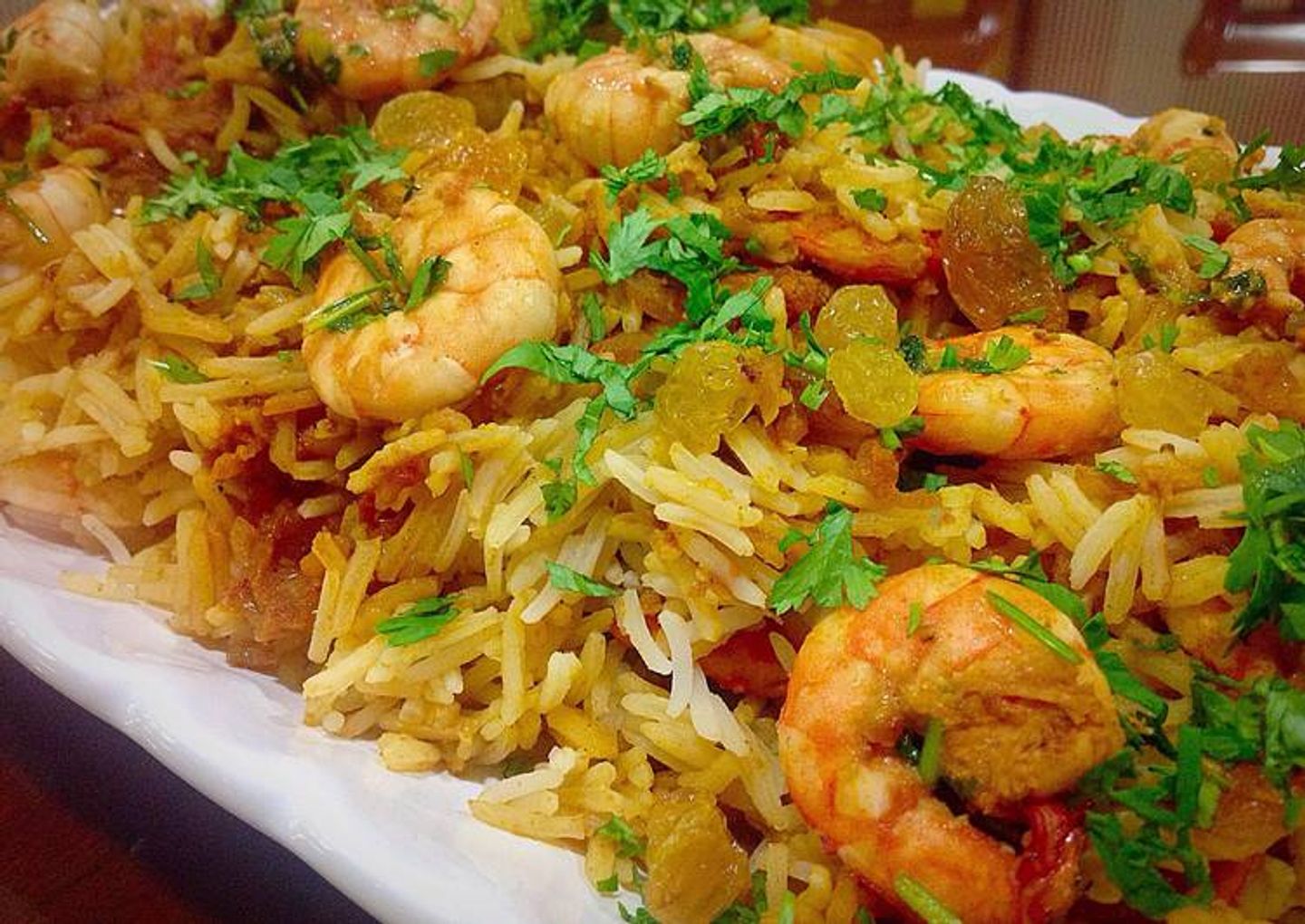 Mashkhool Rice With Shrimp