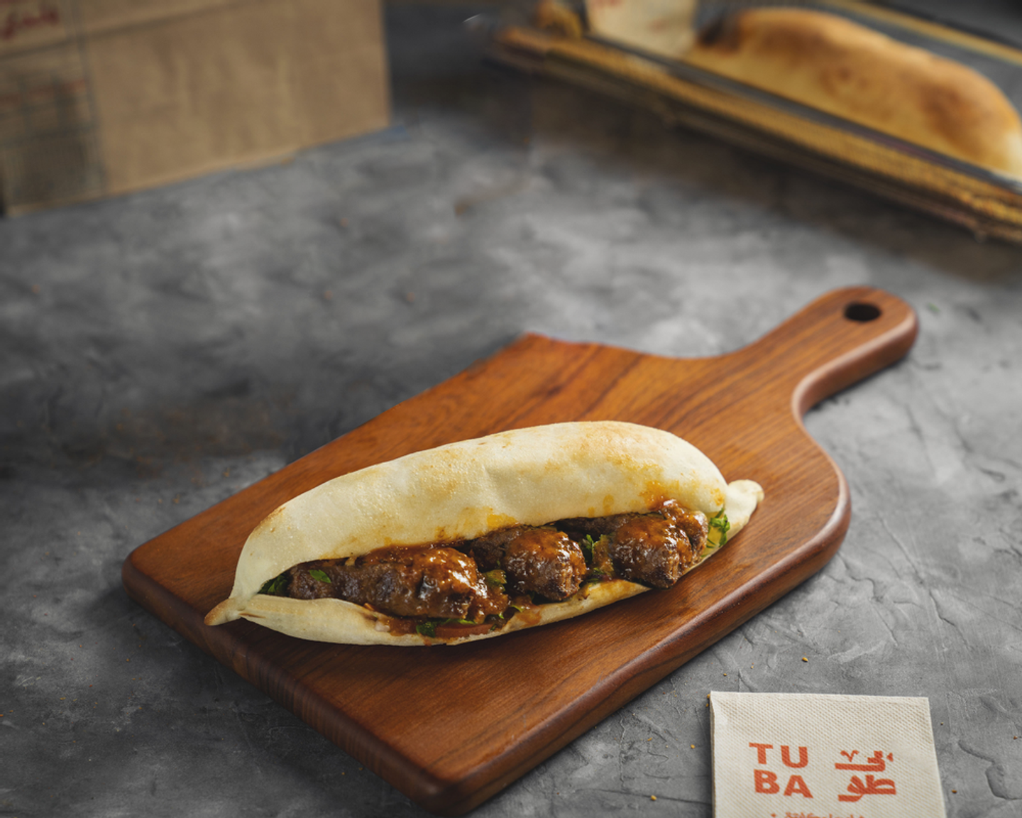 Meat Kofta Sandwich