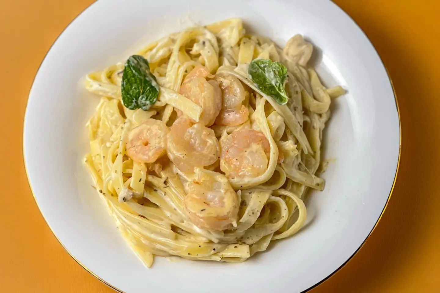Shrimp Fettuccine