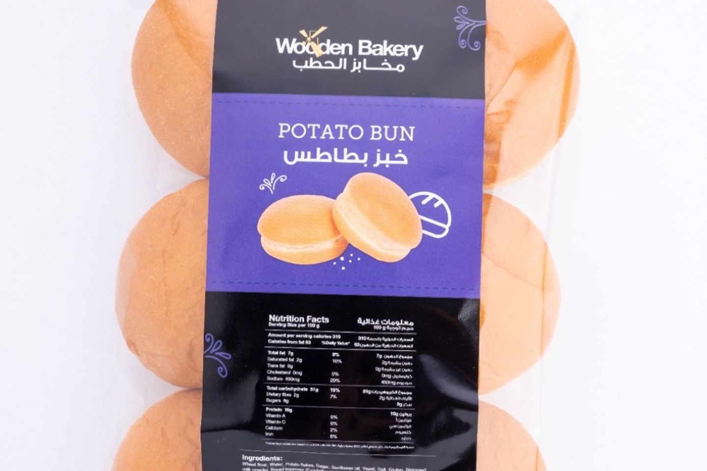 Potato Bun 3.5" 6 Pcs Pack